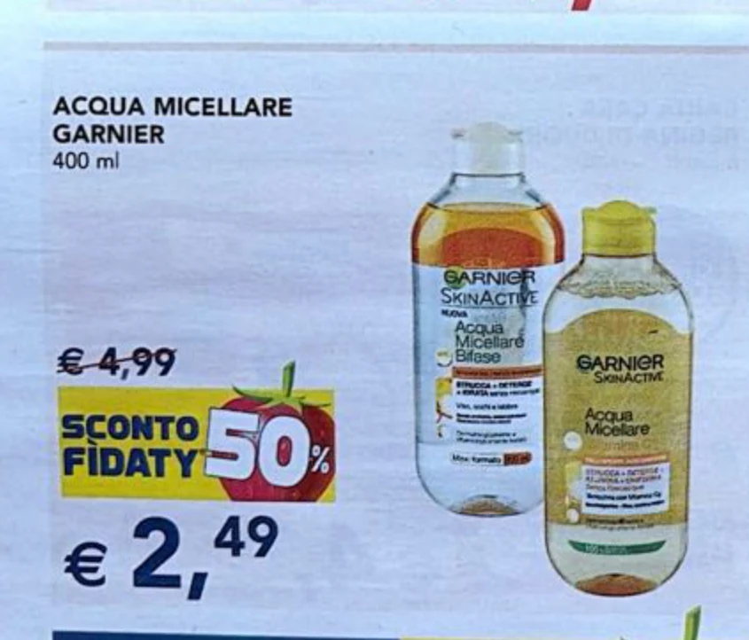 Acqua micellare Garnier