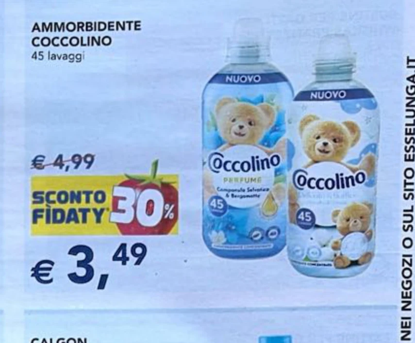 Ammorbidente Coccolino