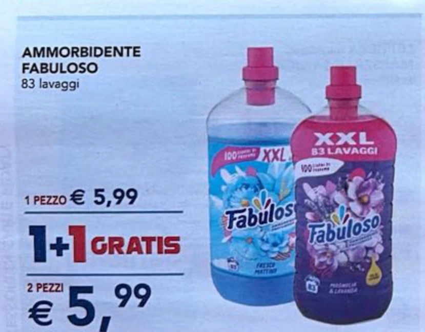 Ammorbidente Fabuloso