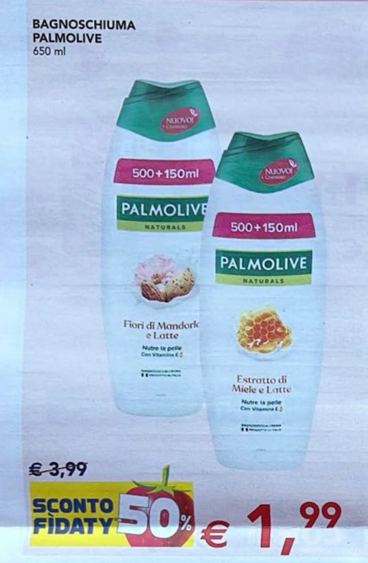 Bagnoschiuma Palmolive