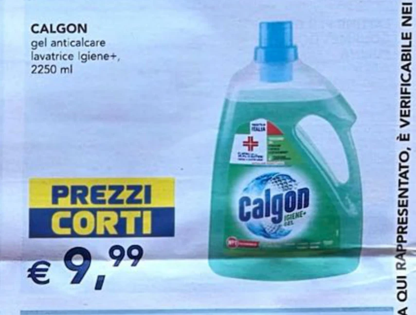 Calgon gel anticalcare