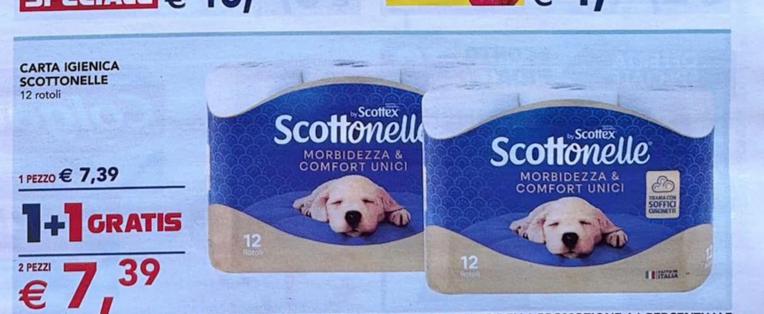 Carta igienica Scottonelle