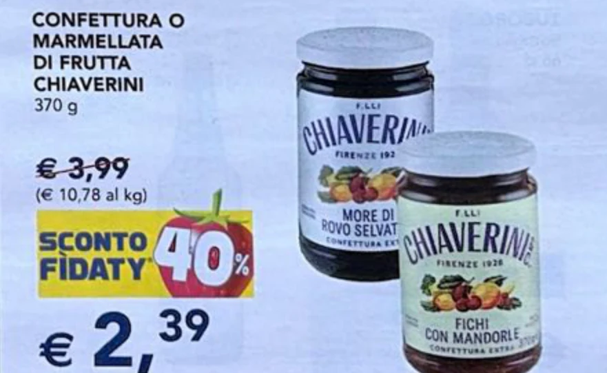 Confettura O Marmellata Di Frutta Chiaverini