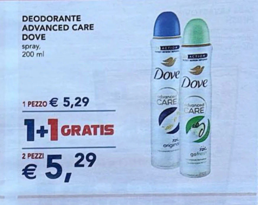 Deodorante Advanced Care Dove