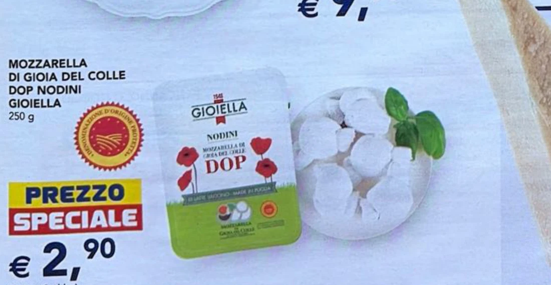 Mozzarella di Gioia del Colle DOP Nodini Gioiella