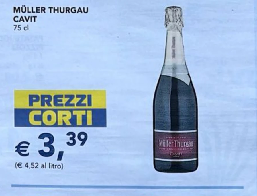 Mùller Thurgau Cavit