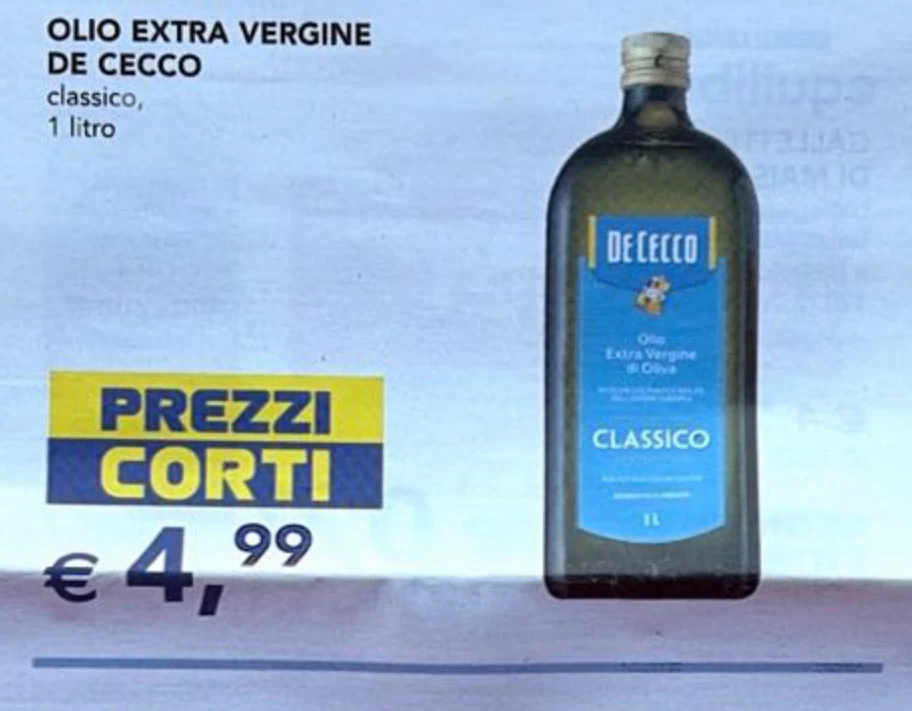 Olio Extra Vergine De Cecco