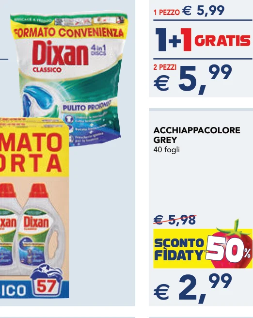 ACCHIAPPACOLORE GREY 40 fogli
