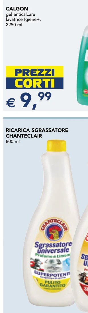 CALGON gel anticalcare lavatrice Igiene+, 2250 ml