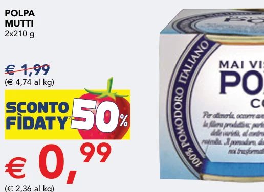 POLPA 2x210 g - Mutti