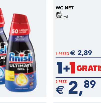 WC NET gel, 800 ml