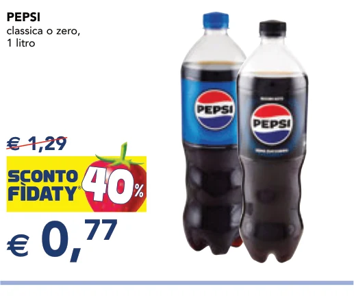 PEPSI classica o zero, 1 litro