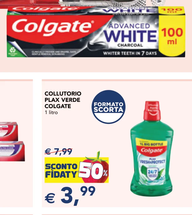COLLUTORIO PLAX VERDE COLGATE 1 litro