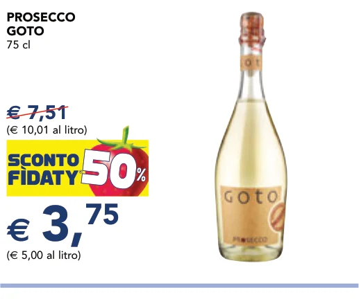 PROSECCO GOTO 75 cl