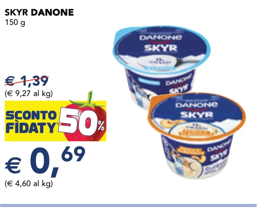 SKYR DANONE DANONE 150 g