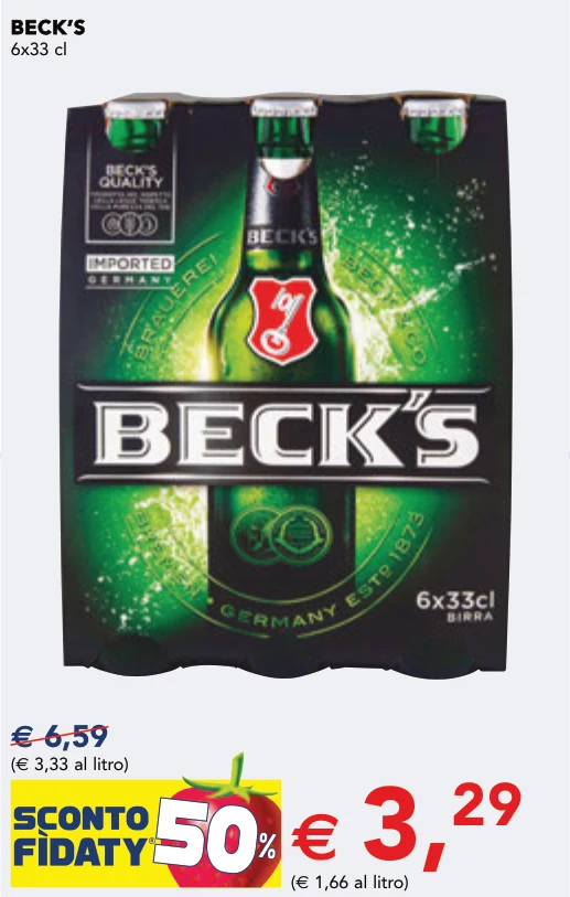 BECK’S BECK’S 6x33 cl