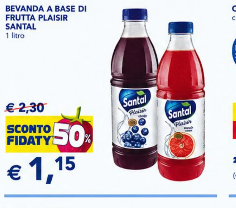 Bevanda A Base Di Frutta Plaisir Santal
