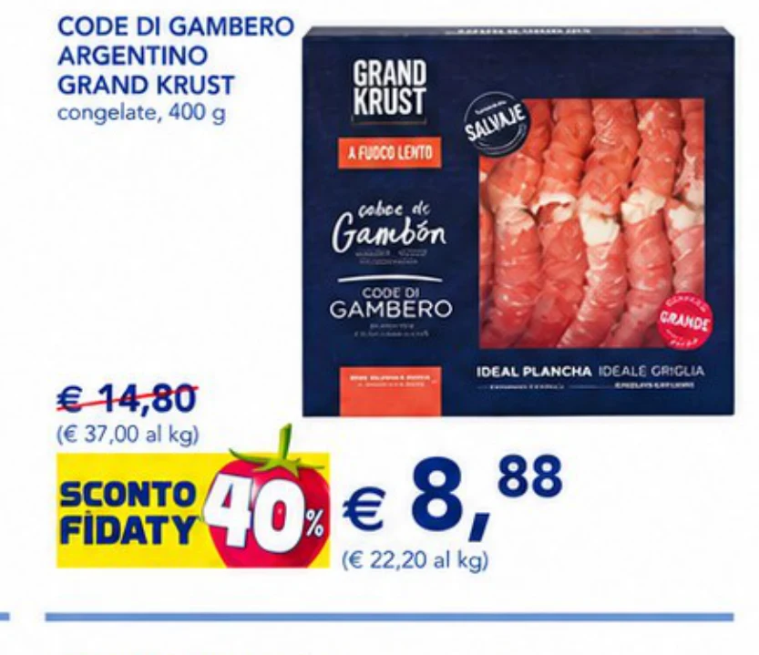 Code Di Gambero Argentino Grand Krust