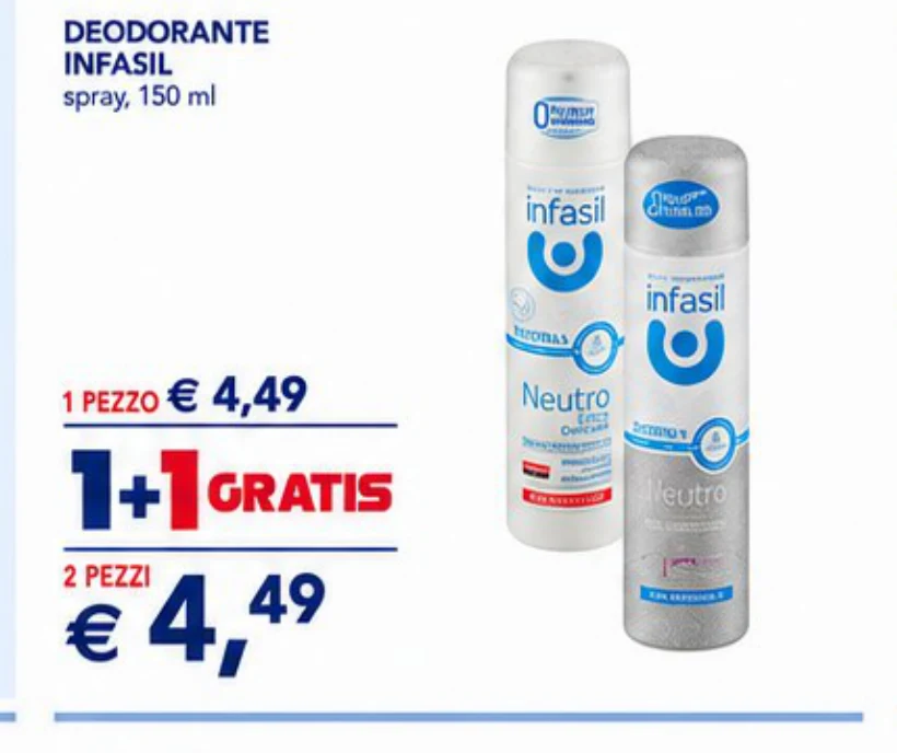 Deodorante Infasil