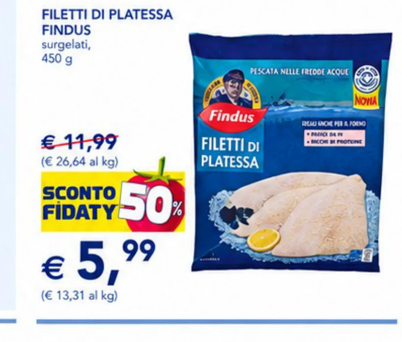 Filetti Di Platessa Findus