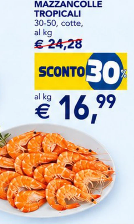 Mazzancolle tropicali