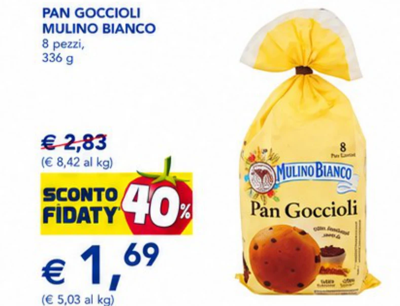 Pan Goccioli Mulino Bianco