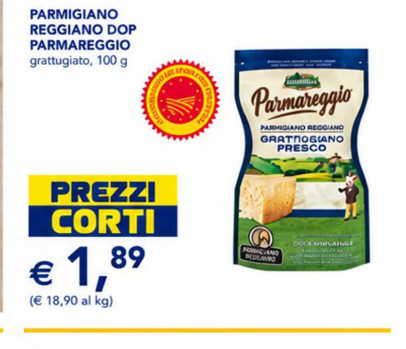 Parmigiano Reggiano Dop Parmareggio