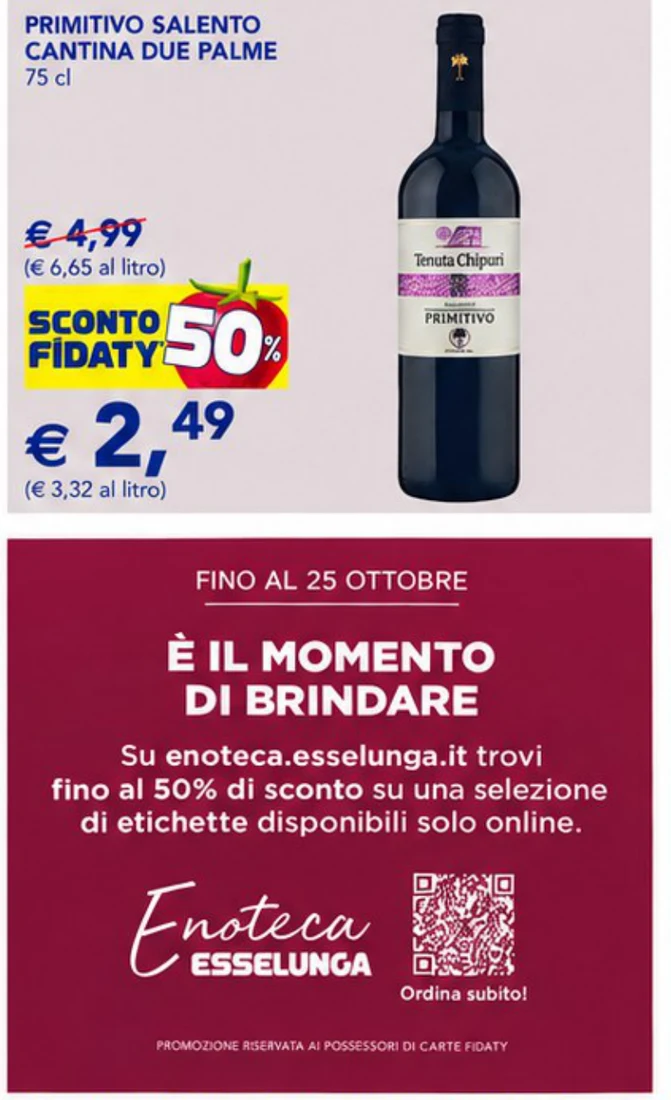 Primitivo Salento Cantina Due Palme