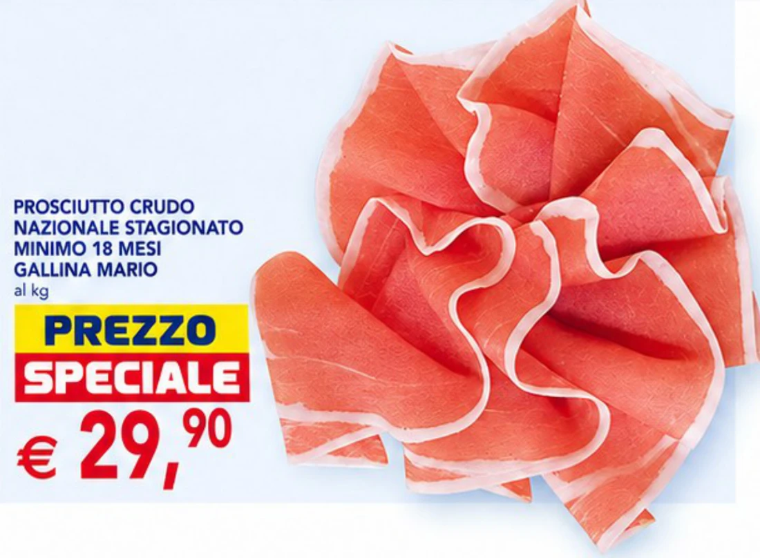 Prosciutto crudo Gallina Mario