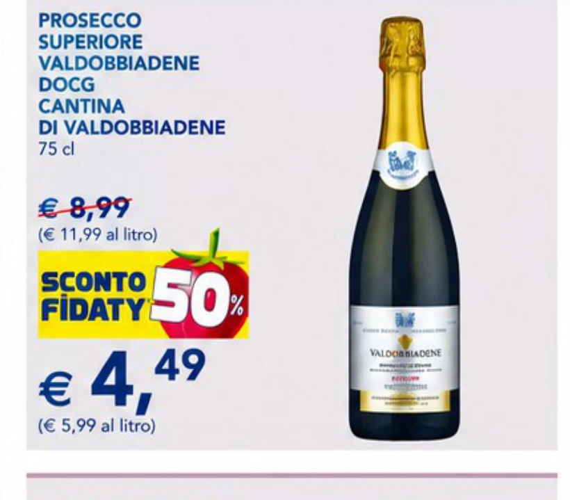 Prosecco Superiore Valdobbiadene Docg Cantina Di Valdobbiadene