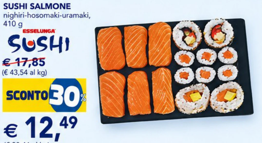 Sushi salmone - Esselunga