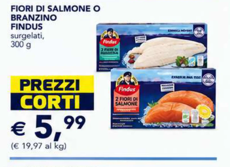 Fiori Di Salmone O Branzino Findus