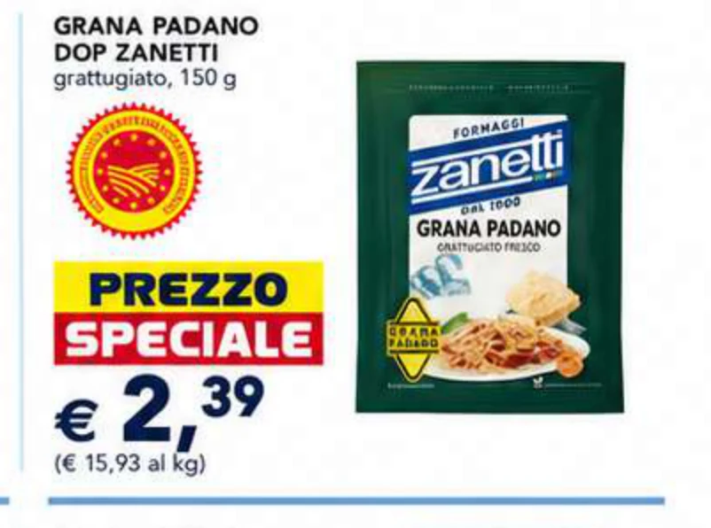 Grana Padano Dop Zanetti