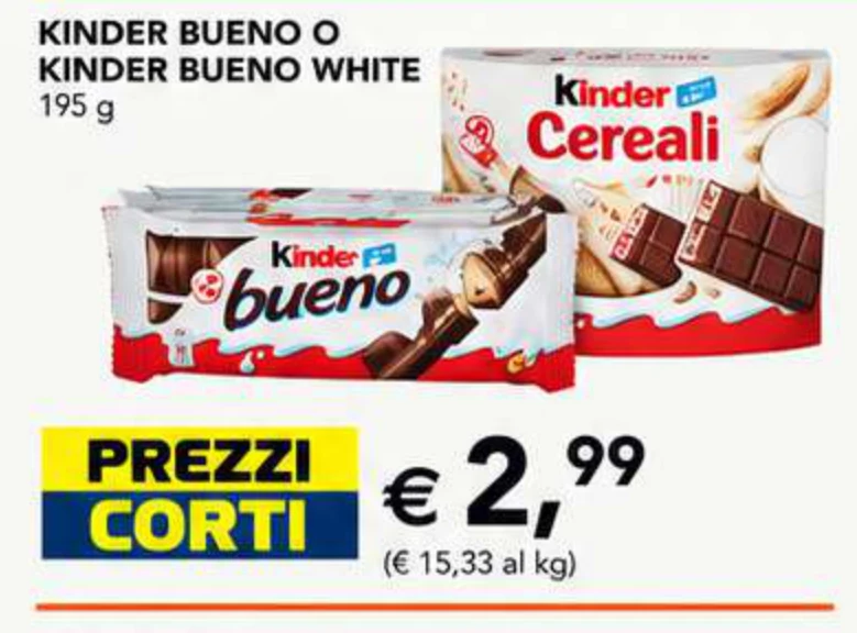 Kinder Bueno O Kinder Bueno White