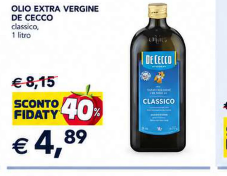 Olio Extra Vergine - De Cecco