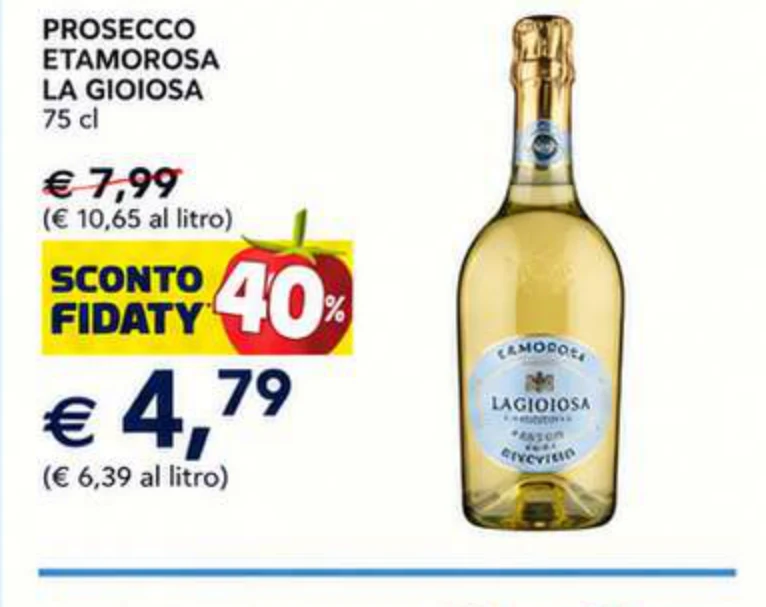 Prosecco Etamorosa La Gioiosa