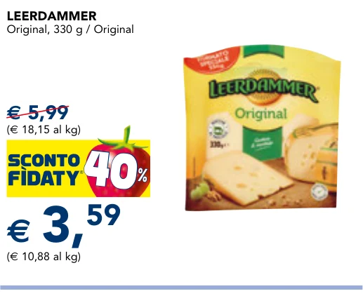 LEERDAMMER Original, 330 g / Original