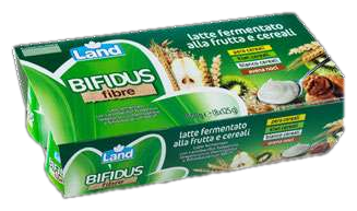 BIFIDUS FIBRE ALLA FRUTTA E CEREALI 8 x 125