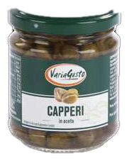 CAPPERI IN ACETO 210 g sgocc. 120