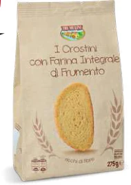 CROSTINI CON FARINA INTEGRALE DI FRUMENTO 275