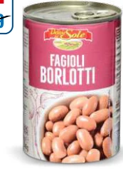FAGIOLI BORLOTTI 400 g sgocc. 240