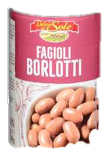 FAGIOLI BORLOTTI 400 g sgocc. 240