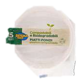PIATTI FONDI PIANI COMPOSTABILI, 25