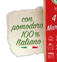 PIZZETTE MARGHERITA, 4 PZ 360