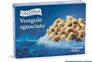 VONGOLE SGUSCIATE 250 g sgocc. 100