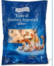 CODE DI GAMBERI ARGENTINI SGUSCIATE 240