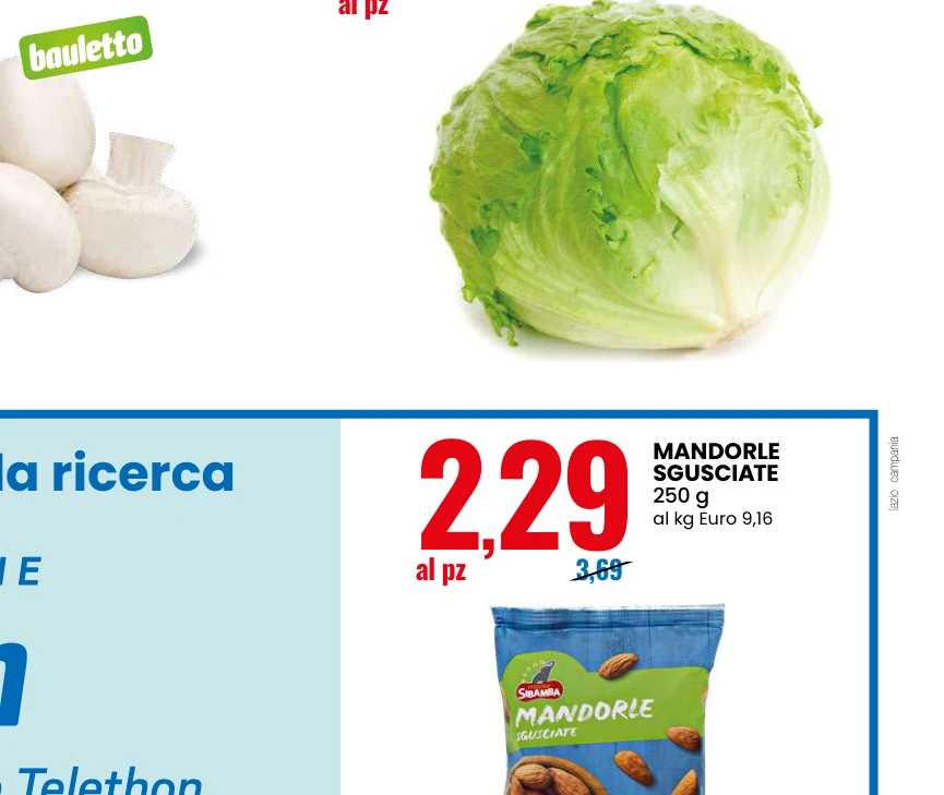 MANDORLE SGUSCIATE