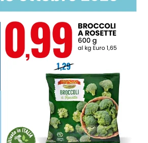 Broccoli a rosette 600 g