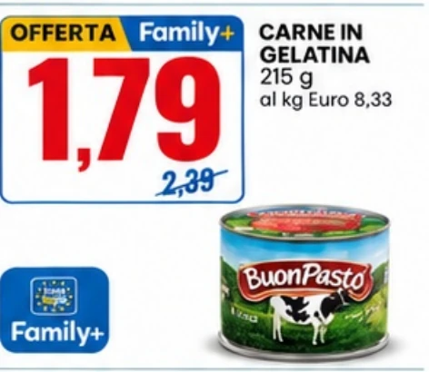 Carne in gelatina 215 g