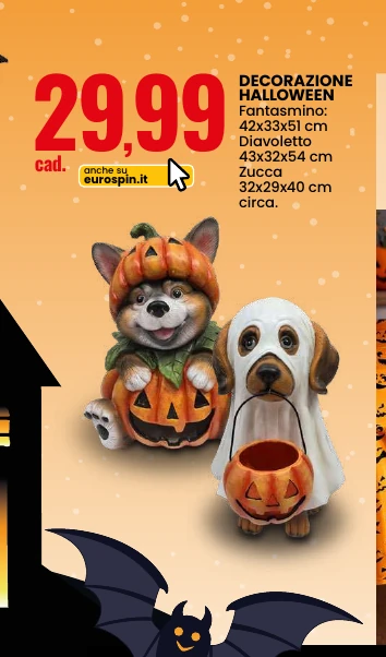 Decorazione Halloween assortimento con movimento e suono